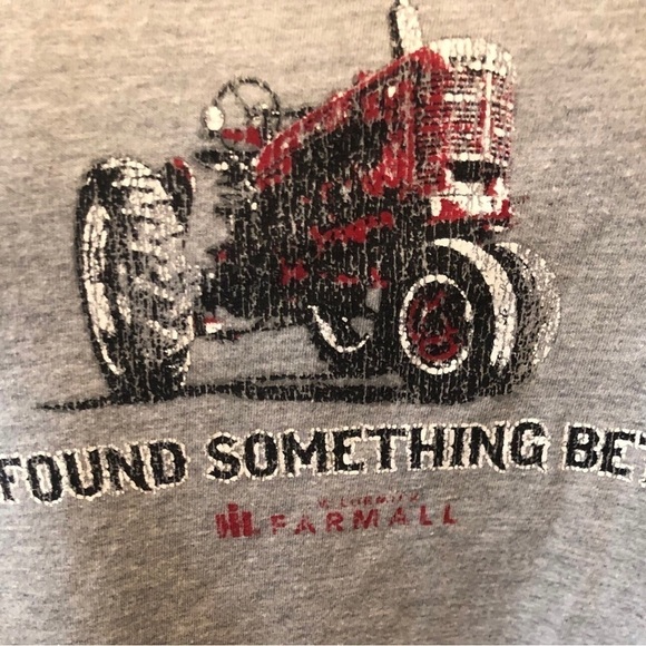 CDear John “I Found Something Better” Tee XL Gray Tractor Farm Redneck Country - Picture 2 of 5